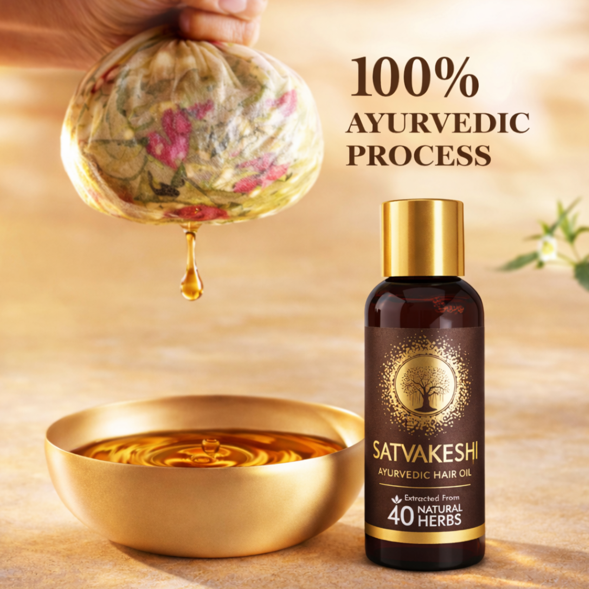 Satvakeshi Ayurvedic Hair Oil