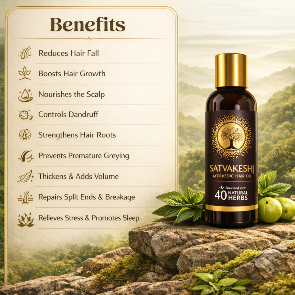 Satvakeshi Ayurvedic Hair Oil