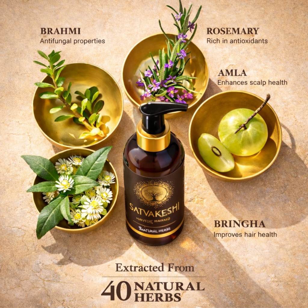 Satvakeshi Ayurvedic Shampoo