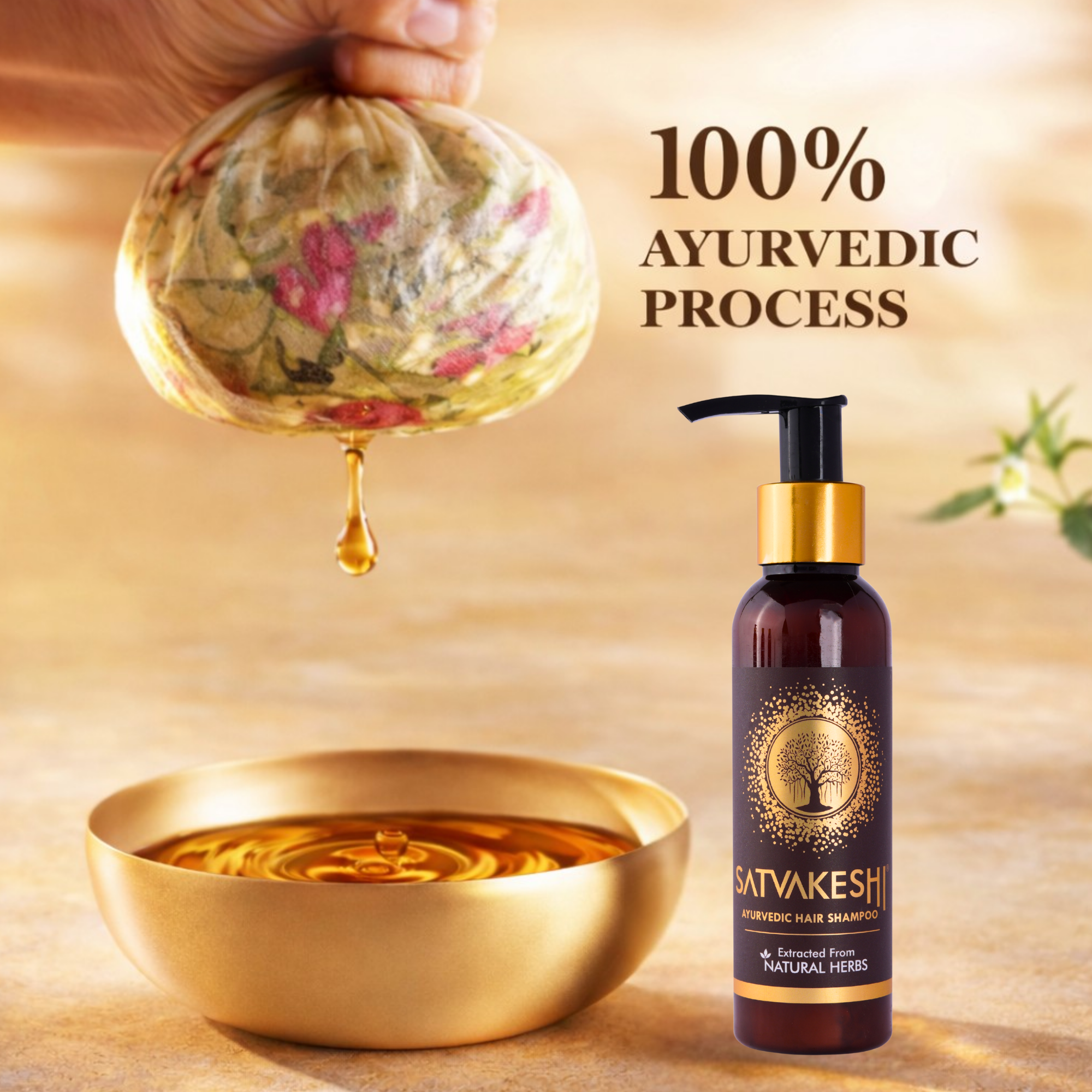 Satvakeshi Ayurvedic Shampoo