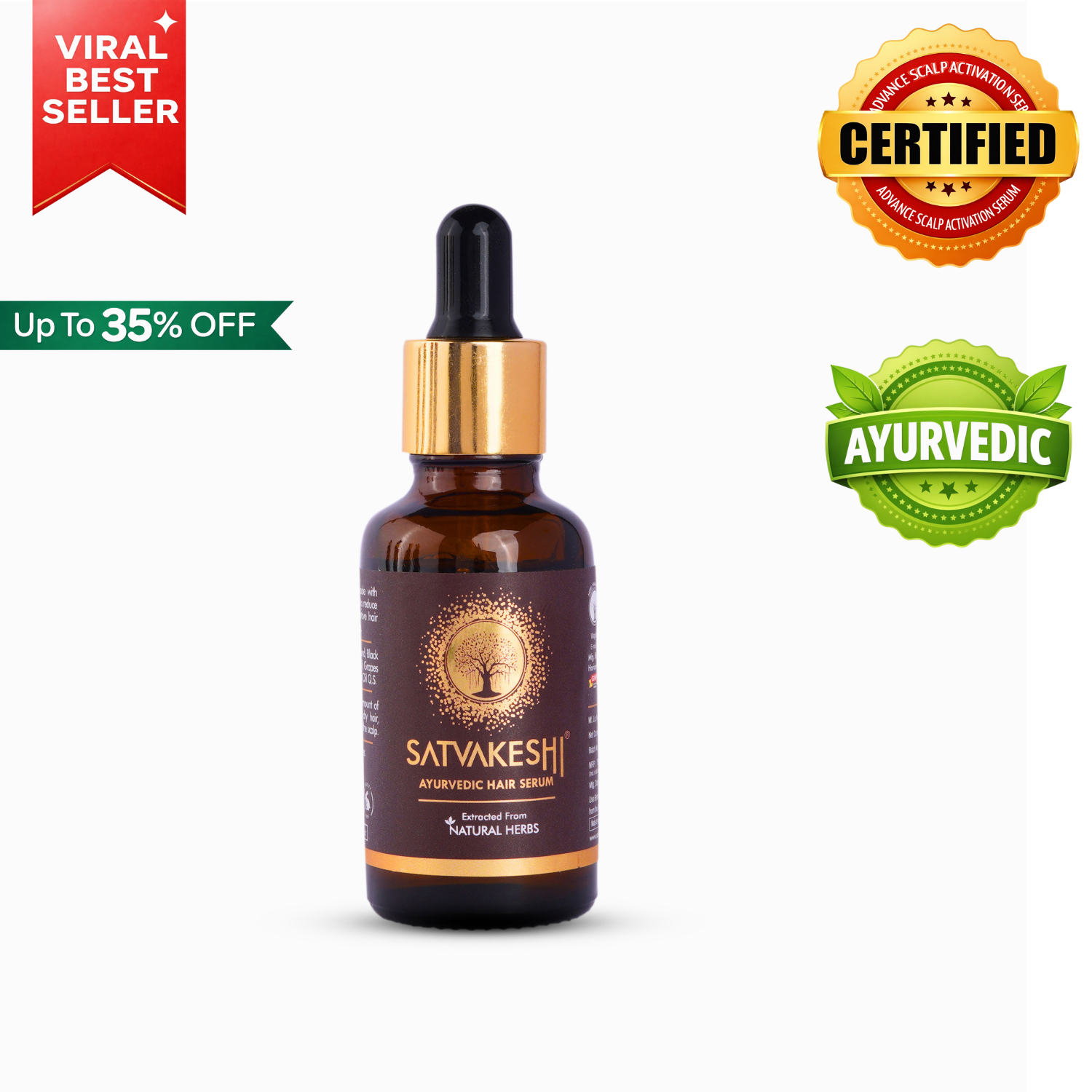 Satvakeshi Ayurvedic Hair  Serum