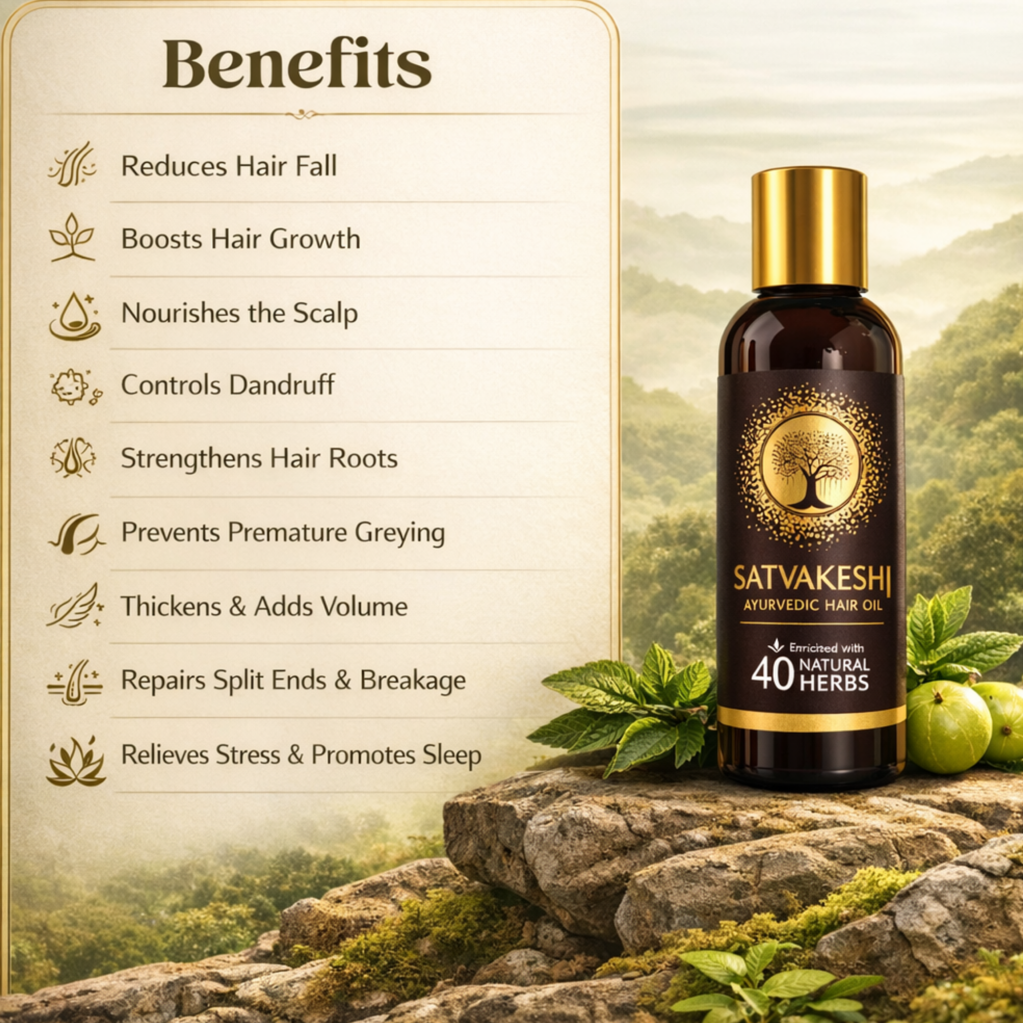 Satvakeshi Ayurveda Complete Kit