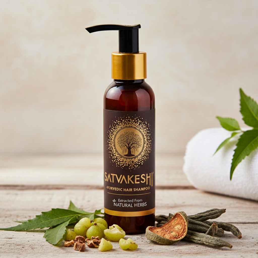 Satvakeshi Ayurvedic Shampoo