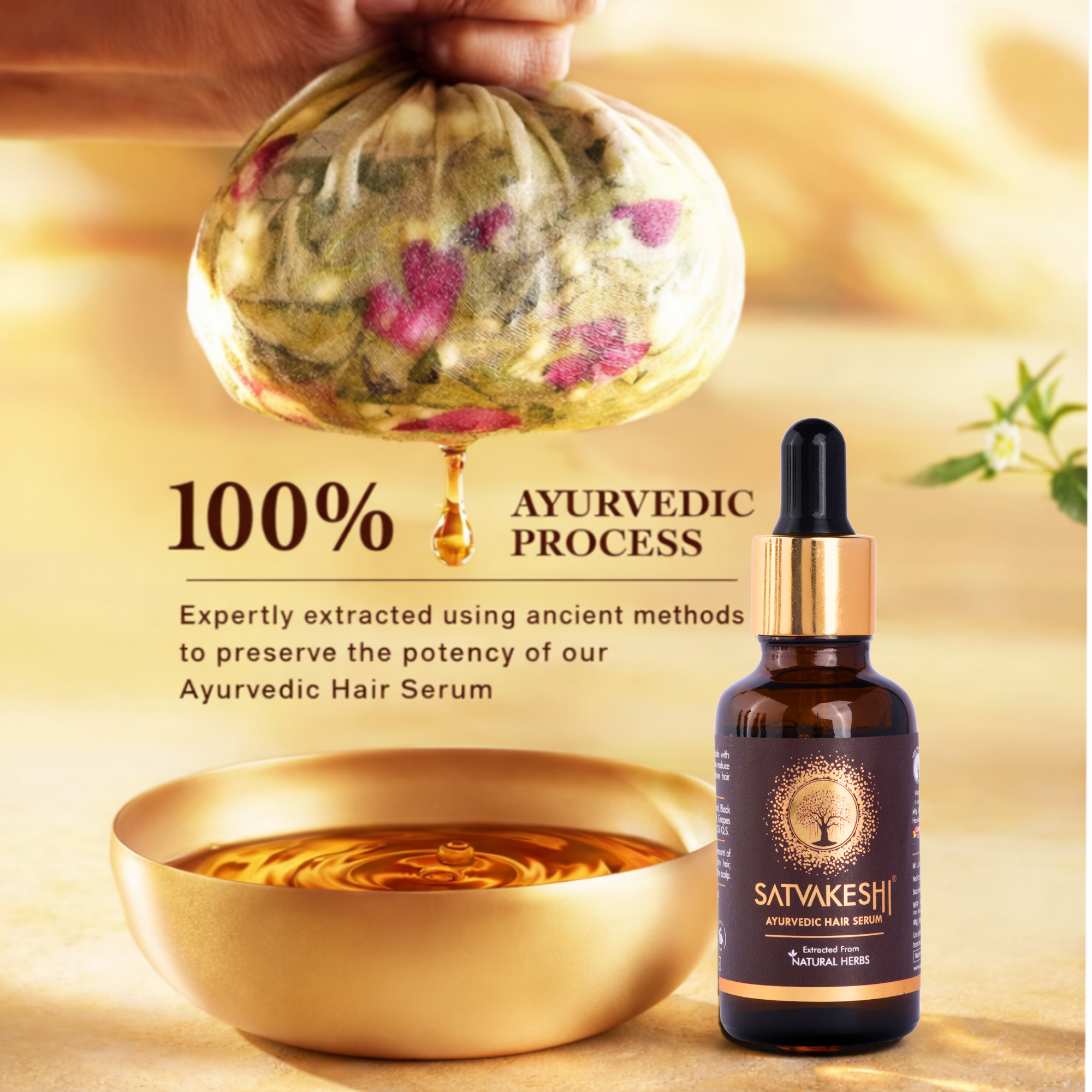 Satvakeshi Ayurvedic Hair  Serum
