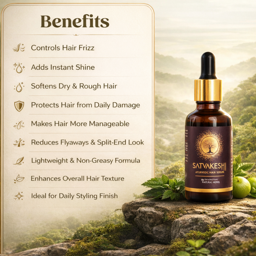 Satvakeshi Ayurvedic Hair  Serum