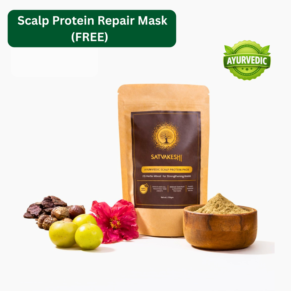 Satvakeshi Ayurvedic Scalp Treatment Course (45 Days)