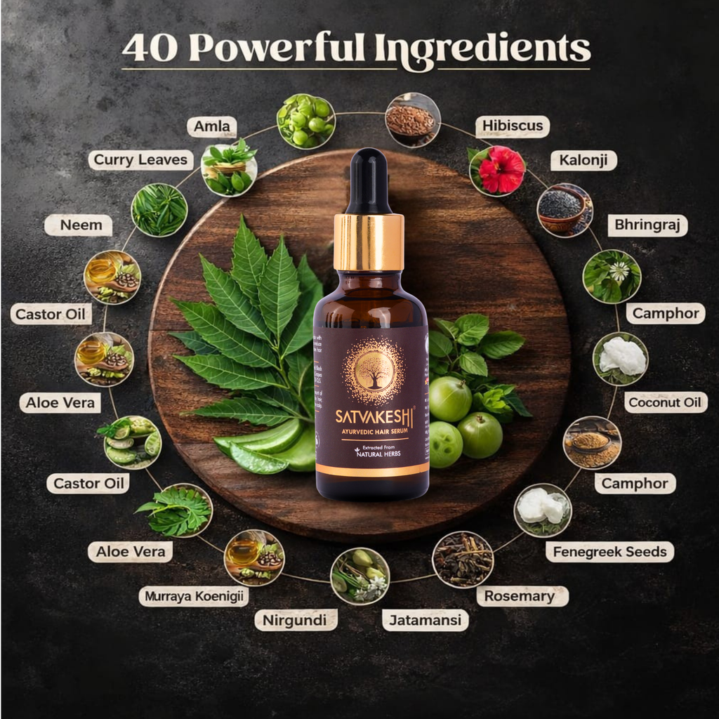 Satvakeshi Ayurvedic Hair  Serum