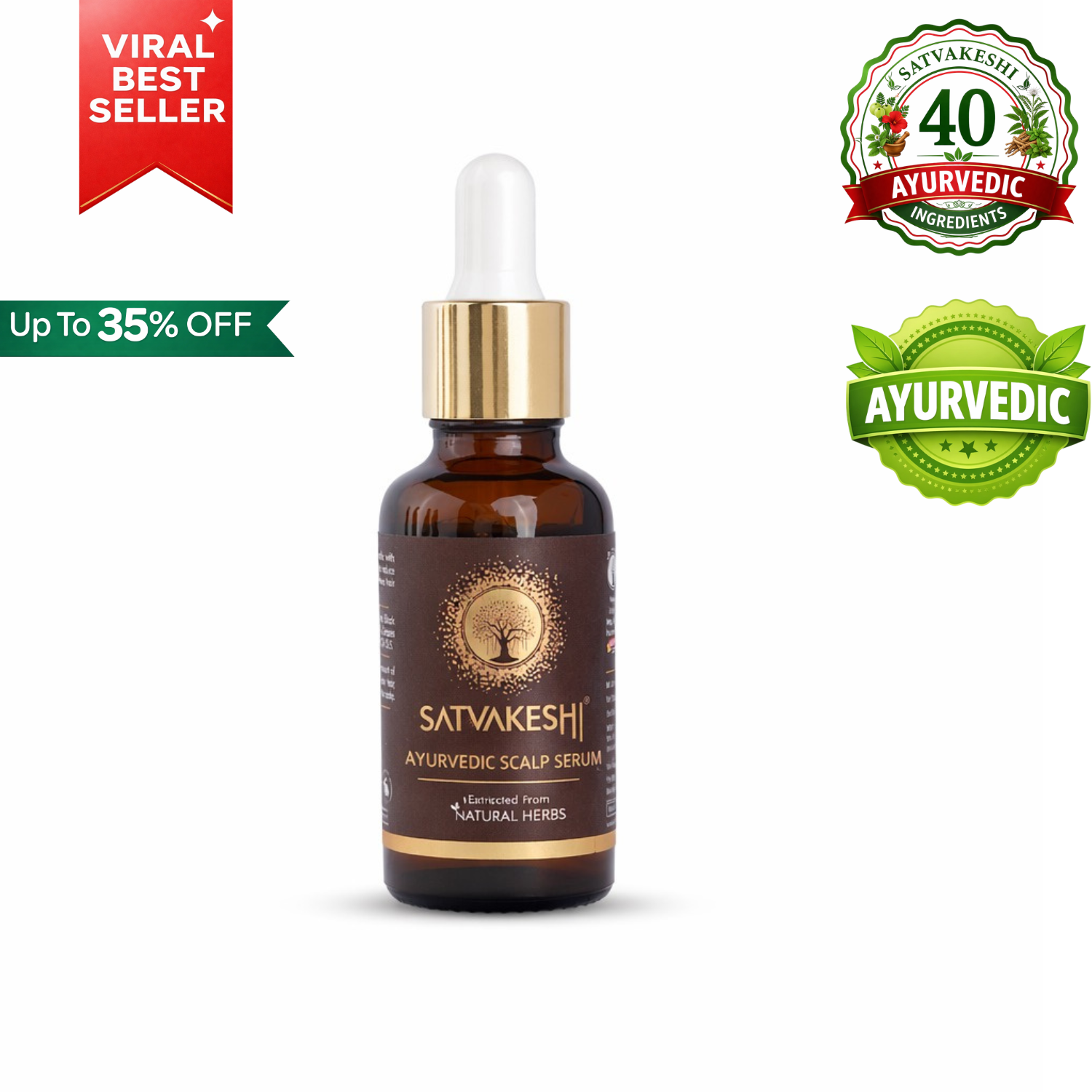 Satvakeshi Ayurvedic Scalp Serum