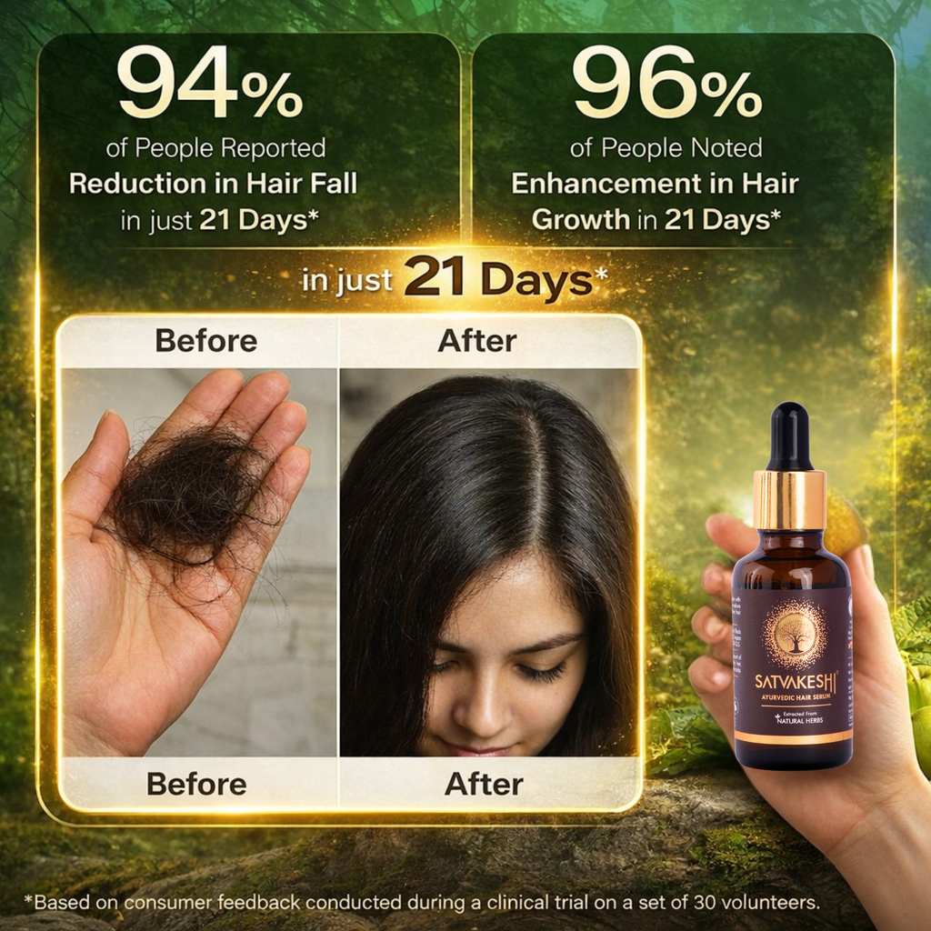 Satvakeshi Ayurvedic Hair  Serum