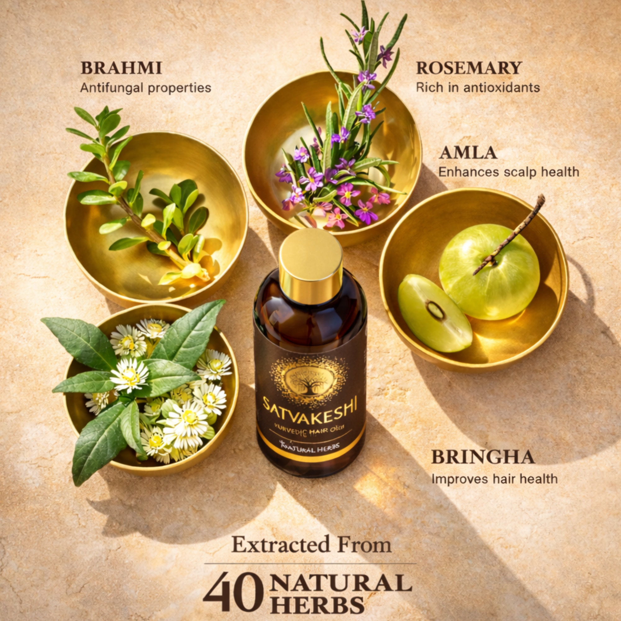 Satvakeshi Ayurvedic Hair Oil