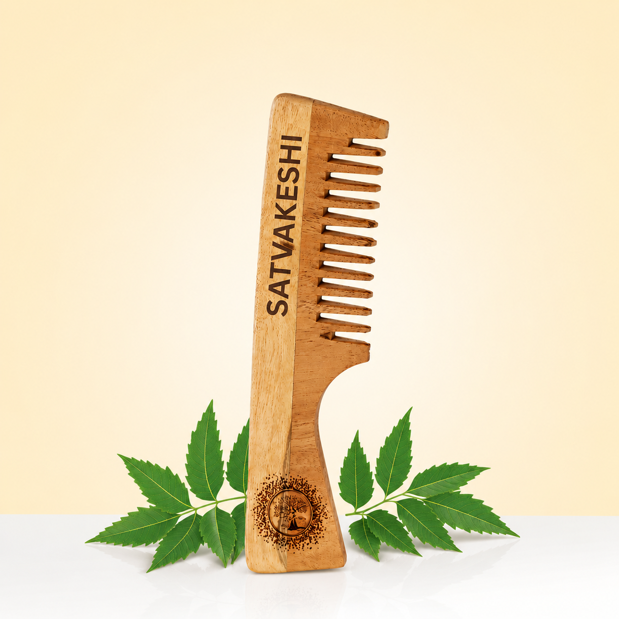 Satvakeshi Ayurvedic Neem Wood Comb
