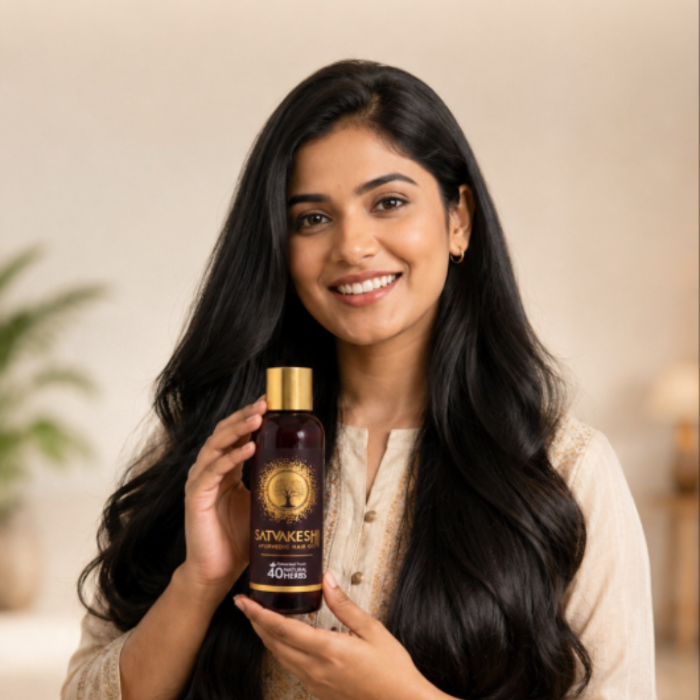 Satvakeshi Hair Oil Product