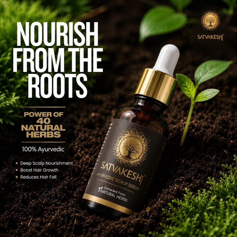 Satvakeshi Scalp Serum - Nourish from the Roots